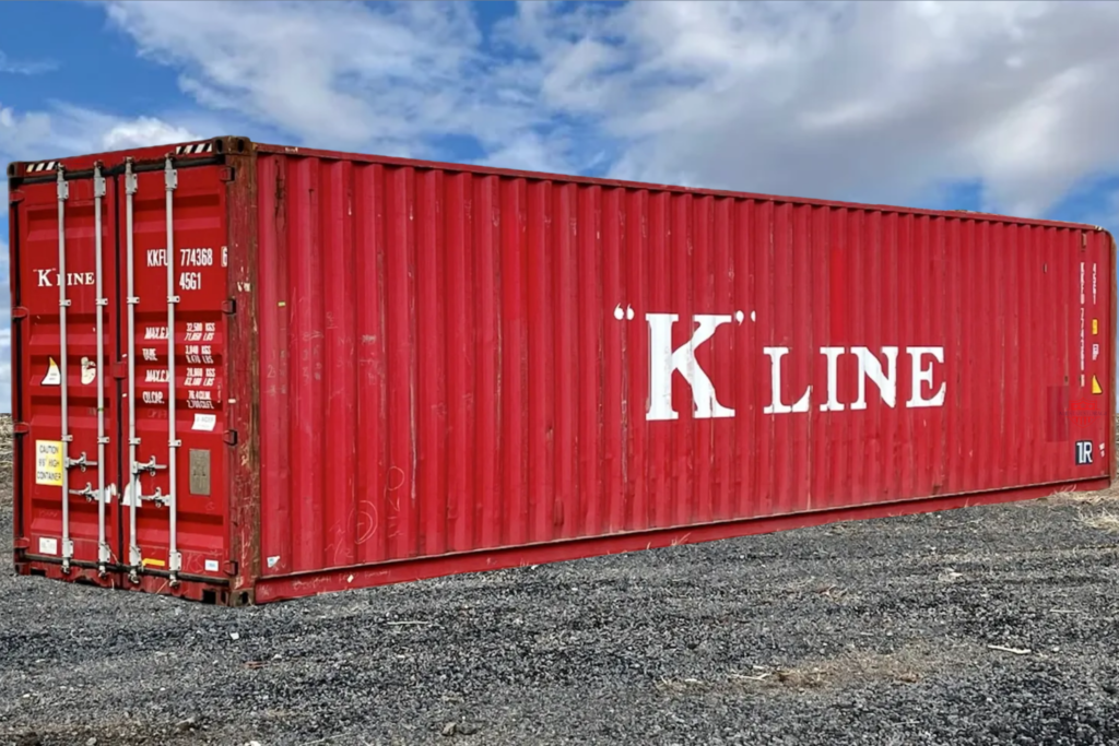 40' Grade A High Cube K Line Shipping Container