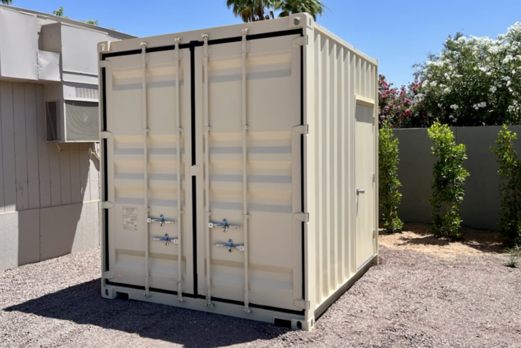 10ft high cube cargo door Shipping Container with walk door