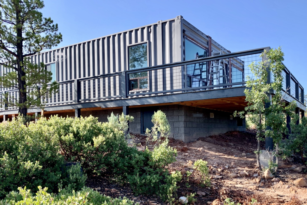 45ft Shipping Containers Modified into a house