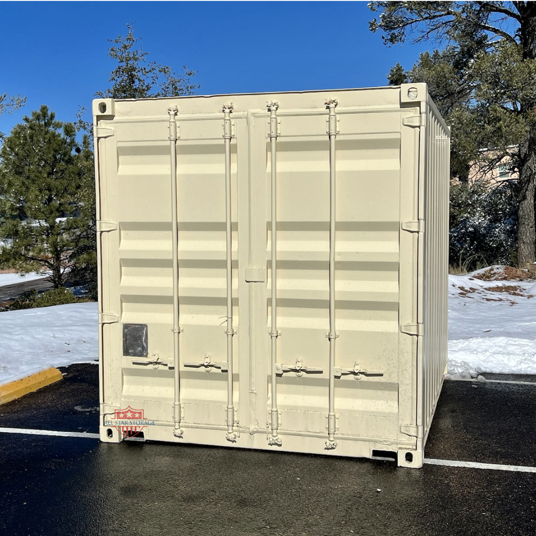 10ft Shipping Container Cargo Door Beige