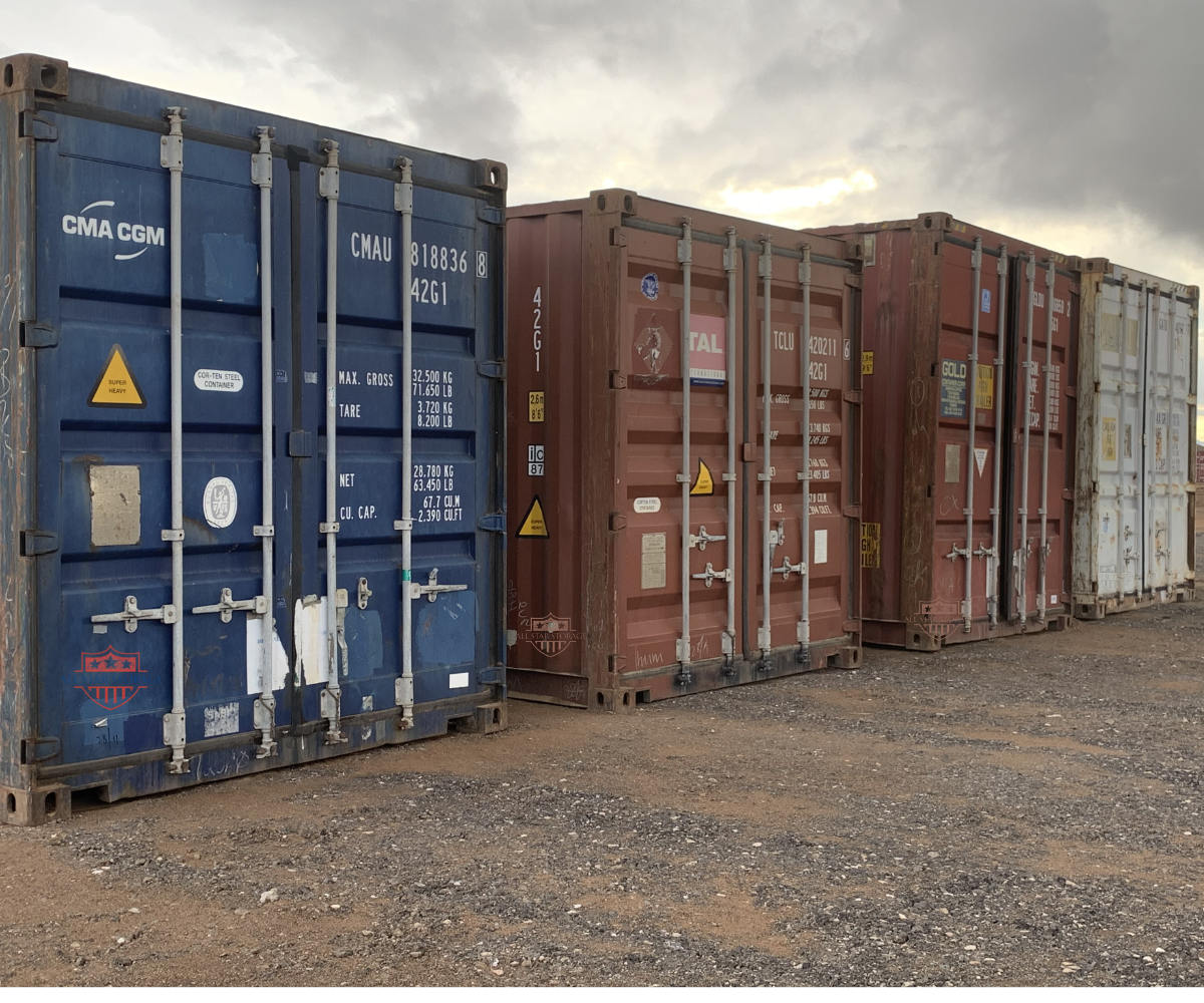 4 40ft Used Grade A Shipping Containers