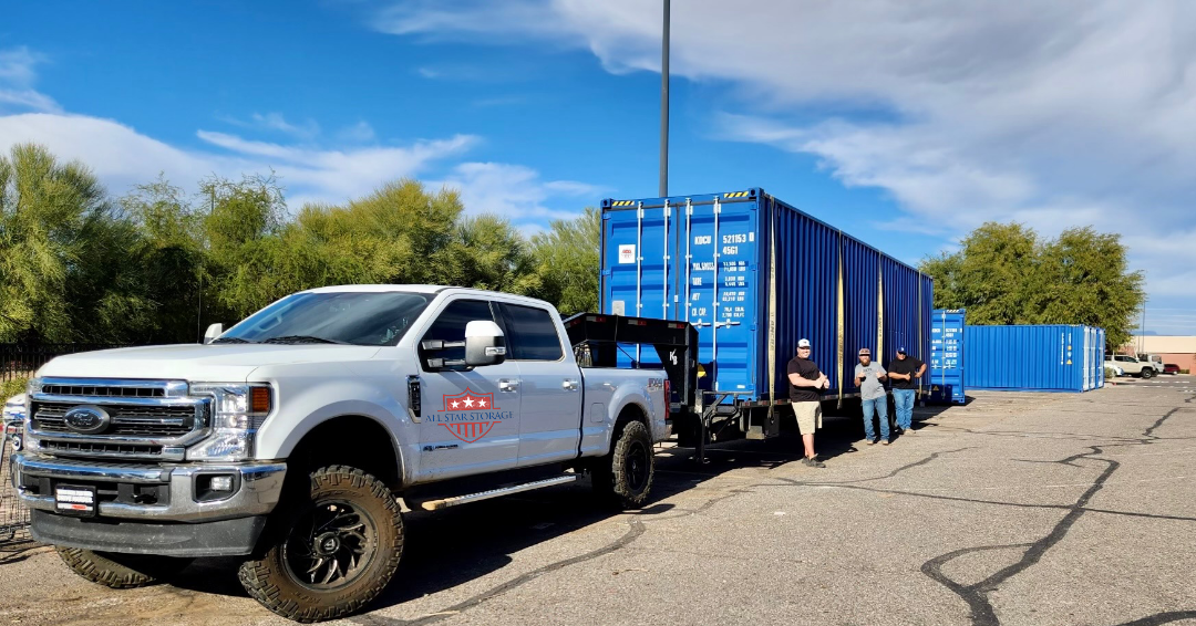 40ft High Cube One Trip Shipping Container Trailer Thumbs Up