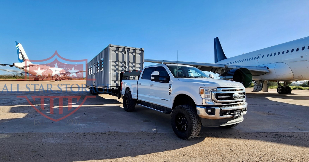 40ft Shipping Container Delivery at Airport