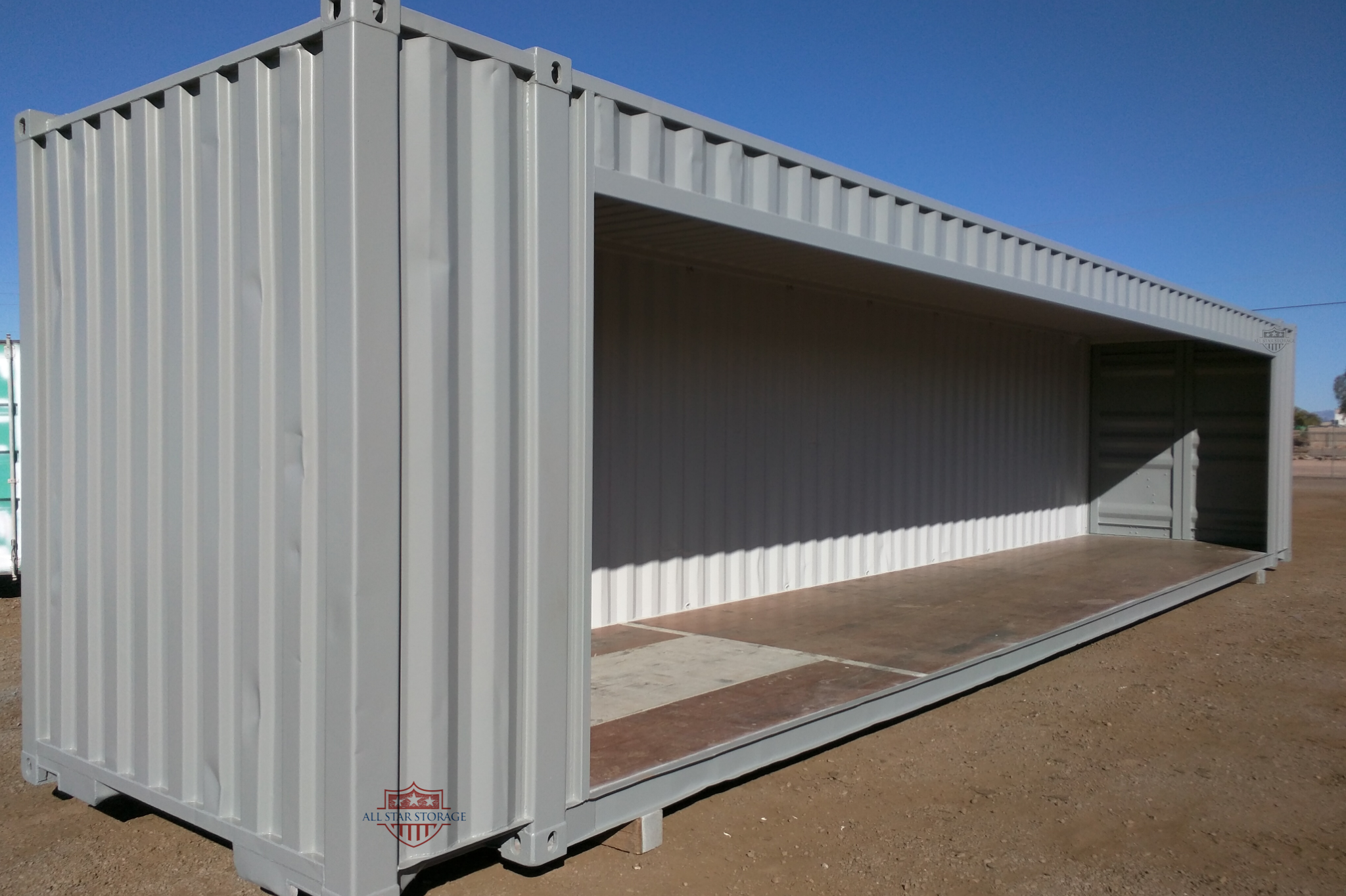 45ft Shipping Container Side Cut