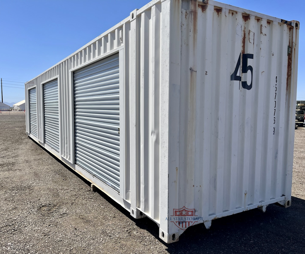 45ft Shipping Container with Roll Up Doors